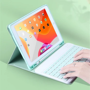 IPad mini 5 juhul klaviatuur Ultra Slim Stand Case For iPad Õhk 3 10.5 Pro 9.7 10.5 11 2020 mini 7.9 2019 Juhul Klaviatuuri Klahvistik