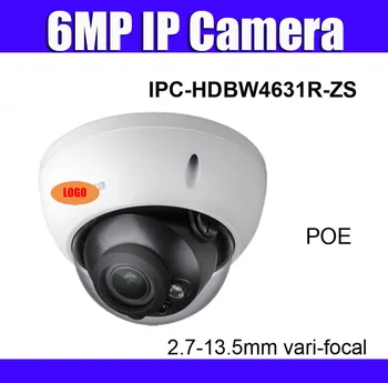 IPC-HDBW4631R-ZS 6MP poe IP-Kaamera 2.7 mm ~13,5 mm vari-focal objektiiv asendada ipc-hdbw4433r-z POE H2.65 IR50m SD-Kaardi pesa Kaamera