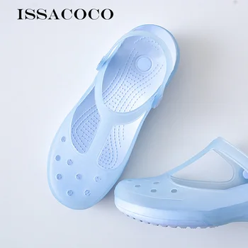 ISSACOCO Kingad Naine Sandaalid Naiste Suvine Naiste Sandaalid Korter Ranna Sandaalid Suve Sandaalid Sandaalid Platvorm Suvel Daamid Kingad