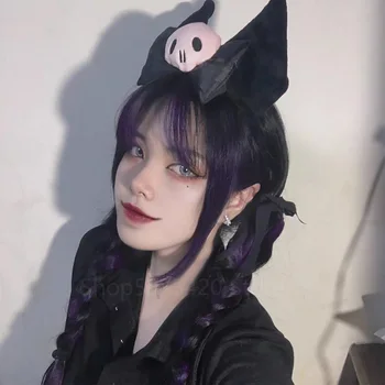 Jaapani Anime Armas Kuromi Kõrva Peapael Palus Hairband Pool Tüdrukud Kawaii Cosplay Kostüüm Halloween Tarvikud Kingitus Naistele