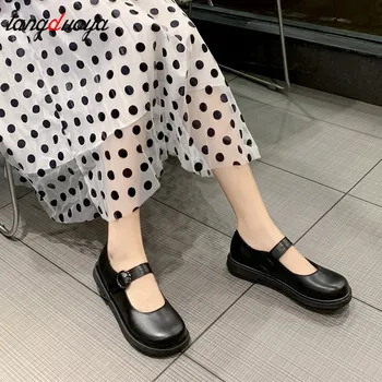 Jaapani Kooli Õpilased, Ühtse Kingad Uwabaki JK Ring Varba Lukk Lõksu Naised, Tüdrukud Lolita Cosplay kingad magus lolita kingad