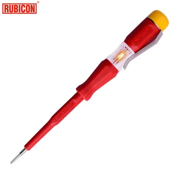 Jaapani RUBICON Elektrilised Tööriistad RVT-211 Test Pliiats 220~250V LED Pinge Tester Pen Läbimõõt 3.0 mm, Ristpea VDE