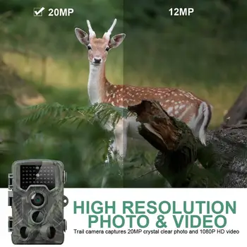 Jahindus Video Kaamera 20MP 1080p Rada kaamera Farm Home Security 0.3 s Vallandada Aega Eluslooduse Peidetud Foto Lõksu HC800A Järelevalve