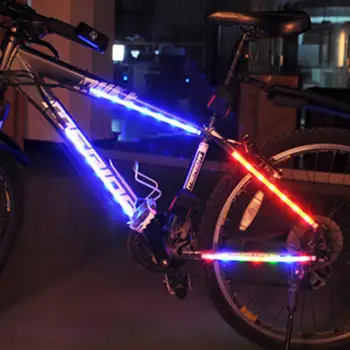 Jalgratta LED Ribad Tuled Jalgratta Raami Dekoratiivne Light Tape Kerge Bike Tarvikud