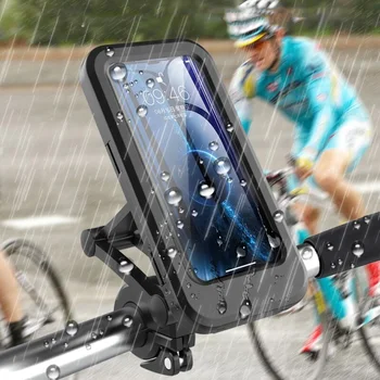 Jalgratta, Mootorratta Veekindel Telefon Navigation Toetust Omanik Juhul, Kott iPhone SE2 7 8 6S Pluss X Jalgratta Lenkstangi Mount Bracket