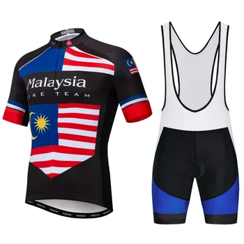 Jalgrattasõit Jersey Komplekt Meestele Bike lühikesed Püksid Suvel Jalgratta Jakk, Särk, Singapur, Tai, Jaapan lõuna-Korea Malaisia Indoneesia MTB Riided