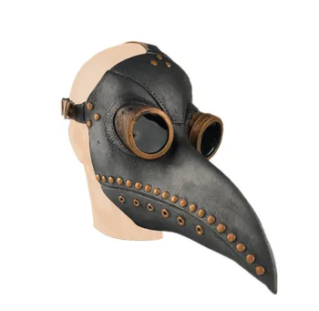 JEMMA LEONG Steampunk Stiilis Katk Arst Cosplay Mask Lateksist Nokk Takistamaks Pihustada Peakatted Halloween Kostüüm Täiskasvanud