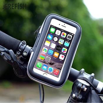 JEREFISH Mootorratta Telefoni Omanik Toetavad Mobiilset Moto Jalgratta Seista iPhone nutitelefonide Bike Omanik Veekindel Kott Seista GPS