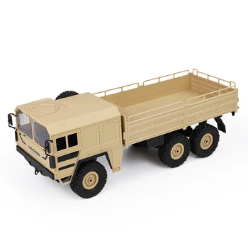JJRC Q64 RC Truck Sõjaväe Veoautod 1:16 6WD puldiga Armee Soomustatud Auto All-Terrain Roomik Off-Road Armee Veoauto Mänguasjad Lastele
