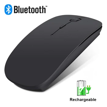 Juhtmeta Hiir Bluetooth-Hiire Hääletu Arvuti Hiirt, Laetav USB Mause Ergonoomilised Hiired Juhtmeta Optiline Hiired Laptop ARVUTI