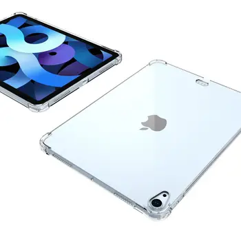 Juhul Uus iPad Õhu 4 10.9 2020 Juhul, Paindlik TPÜ Läbipaistev Tagasi Tableti Kate iPad 2020 Põrutuskindel Kaitsva Funda Capa