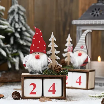 Jõulud Kalender Häid Jõule Kaunistused Koju Noel Xmas 2020 Uue Aasta 2021 Kingitused Santa Claus Pinecone Deco Navidad