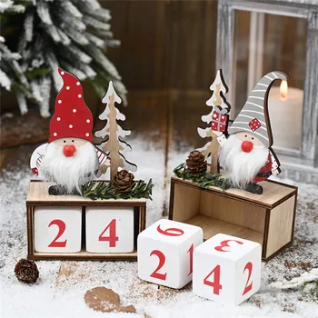 Jõulud Kalender Häid Jõule Kaunistused Koju Noel Xmas 2020 Uue Aasta 2021 Kingitused Santa Claus Pinecone Deco Navidad