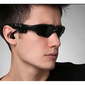 K Portable Smart Päikeseprillid Peakomplekt Väljas Sport Käsi Vaba Helistamine Muusika Bluetooth 4.0 Kõrvaklapid Prillid Koos Micphone