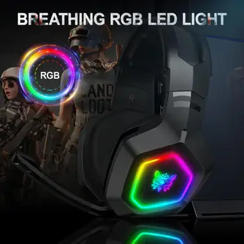 K10 peakomplekt PC link RGB taustavalgustusega Internet cafe professional gaming mängu heli surround müra vähendamise mikrofon peakomplekti