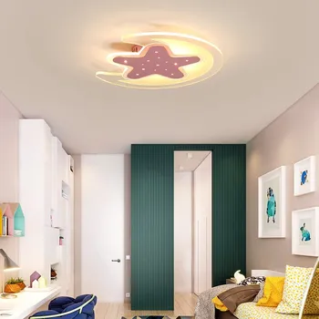 Kaasaegne Lae Lamp LED Täht ja Kuu laelambid Peace Child Lapsed Lamp Home Decor peatamise valgusti Valgustusseadmete