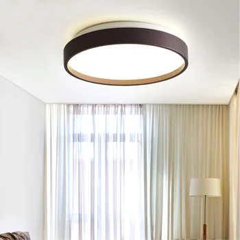 Kaasaegne minimalistlik ring magamistuba lae lamp Põhjamaade stiilis lihtne LED lakke lamp hotel magamistuba RC juhitava laevalgusti