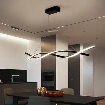 Kaasaegse loomingulise alumiinium silikoon LED-lühter elutuba, magamistuba uuringu söögituba lamp Äri-ja büroo-Valgustusseadmete
