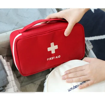 Kaasaskantav esmaabi kiirabi Survival Kit Kott Tühi Meditsiin Ladustamise Kott Reisi Väljas Sport Telkimine Vahend SZ
