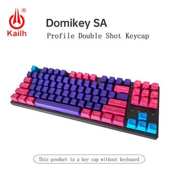 Kailh&Domikey Tihendid SA Profiil Küberpunk Double shot ABS keycaps jaoks MX lüliti Mängude mehaanilise klaviatuuri komplekt 158 keycaps