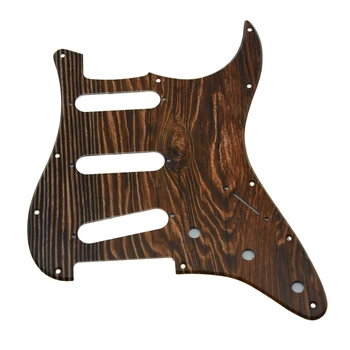 KAISH 11 Auk 3D Trükitud Plast TERAS/Strat Kitarri Pickguard Nullist Plaat Tagurpidi Silda Sobib Jimi/Hendrix Stratocaster