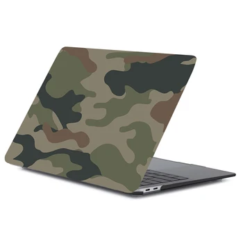 Kamuflaaž Mustriga Laptop Case For Apple MacBook Pro Retina Õhu 11 12 13.3 15inch,sest uus mac Air/ Pro A1932 A1708 A1707 kest