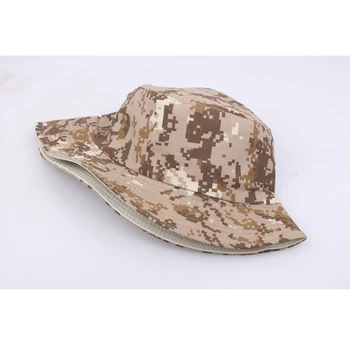 Kamuflaaž Müts Mehed Väljas Sport Kopp Mütsid Taktikaline Boonie Hat Päikesekaitse Matkamine Kalapüük Müts Safari Kork