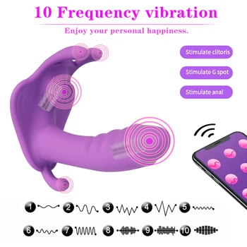 Kandke Dildo APP Serveri Vibraator Sex Mänguasjad Paar Orgasmi Masturbator Juhtmeta Kaugjuhtimispult Dildo Vibraatorid Naiste Aluspüksid