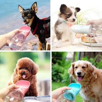 Kantavad Lemmiklooma Vee Pudel Koerad, Kassid, Reisimine Koer Vett Kaussi Kassi Toitmine Joomine Cup Väljas Koer, Vee Dispenser Pet Products