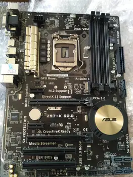 Kasutatud Asus Z97-K R2.0 Lauaarvuti Emaplaadi Z97 Socket LGA 1150 i7, i5 i3 DDR3 32G SATA3 ATX