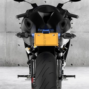 Kate CNC Alumiinium Mootorratta Litsentsi registreerimismärgi Hoidik Yamaha Yzf R125 Bonneville Ducati Monster 1100 Buell Xb