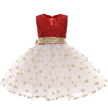 Kaunid Litrid Tüdrukud Dress Kõrge Kvaliteedi Jõulud Kostüüm Vibu Teenetemärgi Väike Printsess Kleidid Fantaasia Pool Kleidid, Lapsed