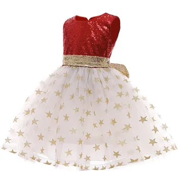 Kaunid Litrid Tüdrukud Dress Kõrge Kvaliteedi Jõulud Kostüüm Vibu Teenetemärgi Väike Printsess Kleidid Fantaasia Pool Kleidid, Lapsed