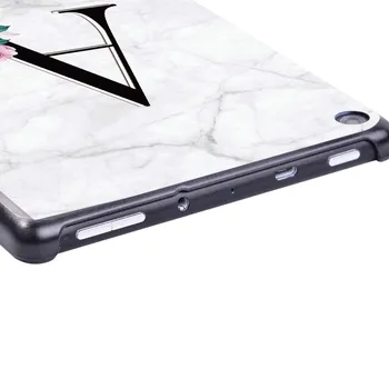 Kerge Hard Shell Case Cover for Amazon Tule 7/HD 8/ HD 10 Alexa Tablett Valge Marmor Kaitsev Kest +Pliiats