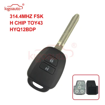 Kigoauto 89070-42880 DENSO HYQ12BDP Remote key 314.4 Mhz Toyota, 2 nuppu+kiip H