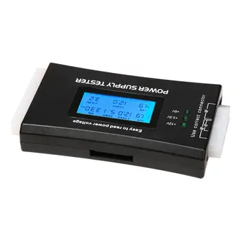 Kiire Test Digitaalne LCD Power Bank Pakkumise Tester Arvuti 20/24 Pin Toide Tester Toetada 4/8/24/ATX 20 Pin Liides