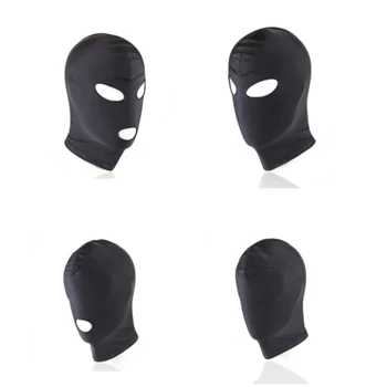 Kinnismõte BDSM Pärisorjus Mask Kapuuts Pinguta Hingav Avatud Suu, Silmade Mask Cosplay Sugu Mänguasjad, Erootiline Peakatted Mask Mees Naiste Gay