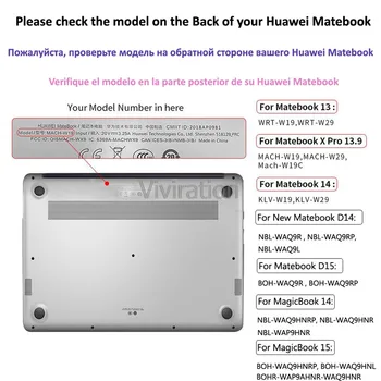 Kohandatud Protector ARVUTI Kest HUAWEI MateBook XPro 2019 13.9 Mate 13 14 D14 D15 2020 Au Magicbook 14 15 Sülearvuti Puhul Katta