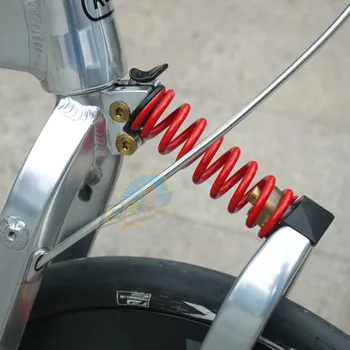 Kokkuklapitavad jalgratta esikahvli fikseeritud titaanist kruvi sobib linnuke 3 bike