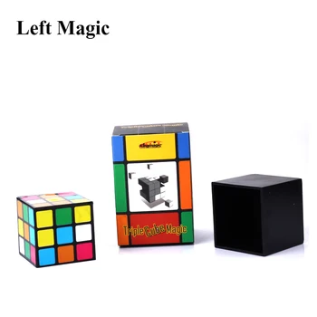 Kolmekordne Diko Magic Cube Rekvisiidid Magic Cube Illusioon Maagia Kaob Mänguasjad Trikke G8018