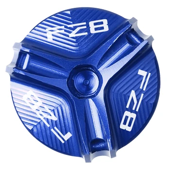 Koos Fz8 logo Mootorratta Alumiiniumist Mootori Õli, Filter Cup Pistiku Kaas kruvid Yamaha FZ8 2011 2012 2013 2016 2017 2018