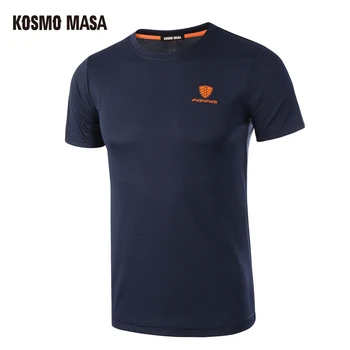 KOSMO MASA 2019 Mens Kiire Kuiv Hingav T-Särk primavera Fitness Lühikesed Varrukad TShirt Mehed Pluss Suurus Jersey T-Särgid MC0278