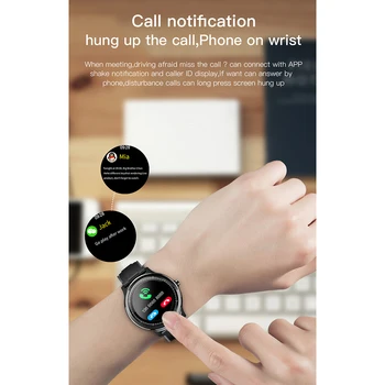 KOSPET Probe IP68 Veekindel SmartWatch Mehi Täis Touch Ring Ekraani pulsikella Smart Watch Mehed Naised Fitness Käevõru