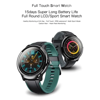 KOSPET Probe IP68 Veekindel SmartWatch Mehi Täis Touch Ring Ekraani pulsikella Smart Watch Mehed Naised Fitness Käevõru