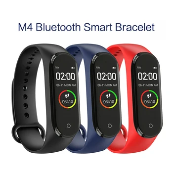 Kuum M4 Smart band 4 Fitness Tracker Vaata Sport käevõru Südame Löögisagedus, vererõhk Smartband Jälgida Tervise Käepael