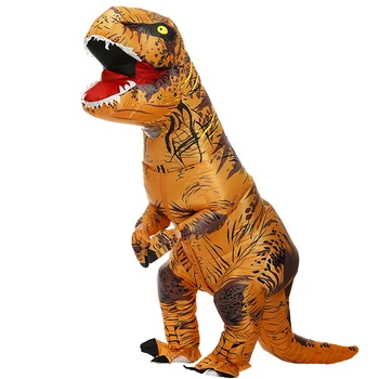 Kuum T-REX Dinosaurus Täispuhutav Kostüüm Pool Cosplay Kostüümid Väljamõeldud Maskott Anime Halloween Kostüüm Täiskasvanud Lapsed Dino Peace