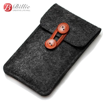 Käsitsi valmistatud Villast Vilt Rahakott Odraiva iPhone 8 Plus 5.5 tolline case For iPhone 6S 7 8 4.7 tolline kotid mobiiltelefoni kotid selge näide Kate