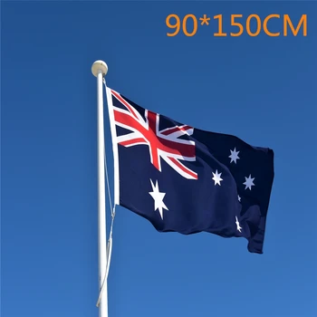 Kõrge Kvaliteediga Austraalia Outdoor Indoor Rippuvad Lipu Kaunistused AUS 90*150cm Polyster Riigi Lipu Banner&Baar Sõidavad Kaunistada