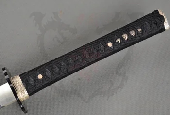 Kõrge Kvaliteediga Mõõk Paigaldamise Must Juhe Jaapani Samurai Mõõk Noad Katana Wakizashi Tanto M4