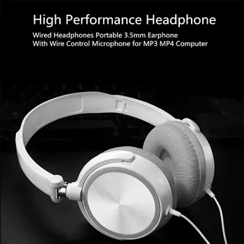 Kõrvaklapid Hifi Professional Stuudio Salvestus Jälgida Kõrvaklappide Bass Stereo Peakomplekti Jaoks Xiaomi iPhone Mikrofoniga